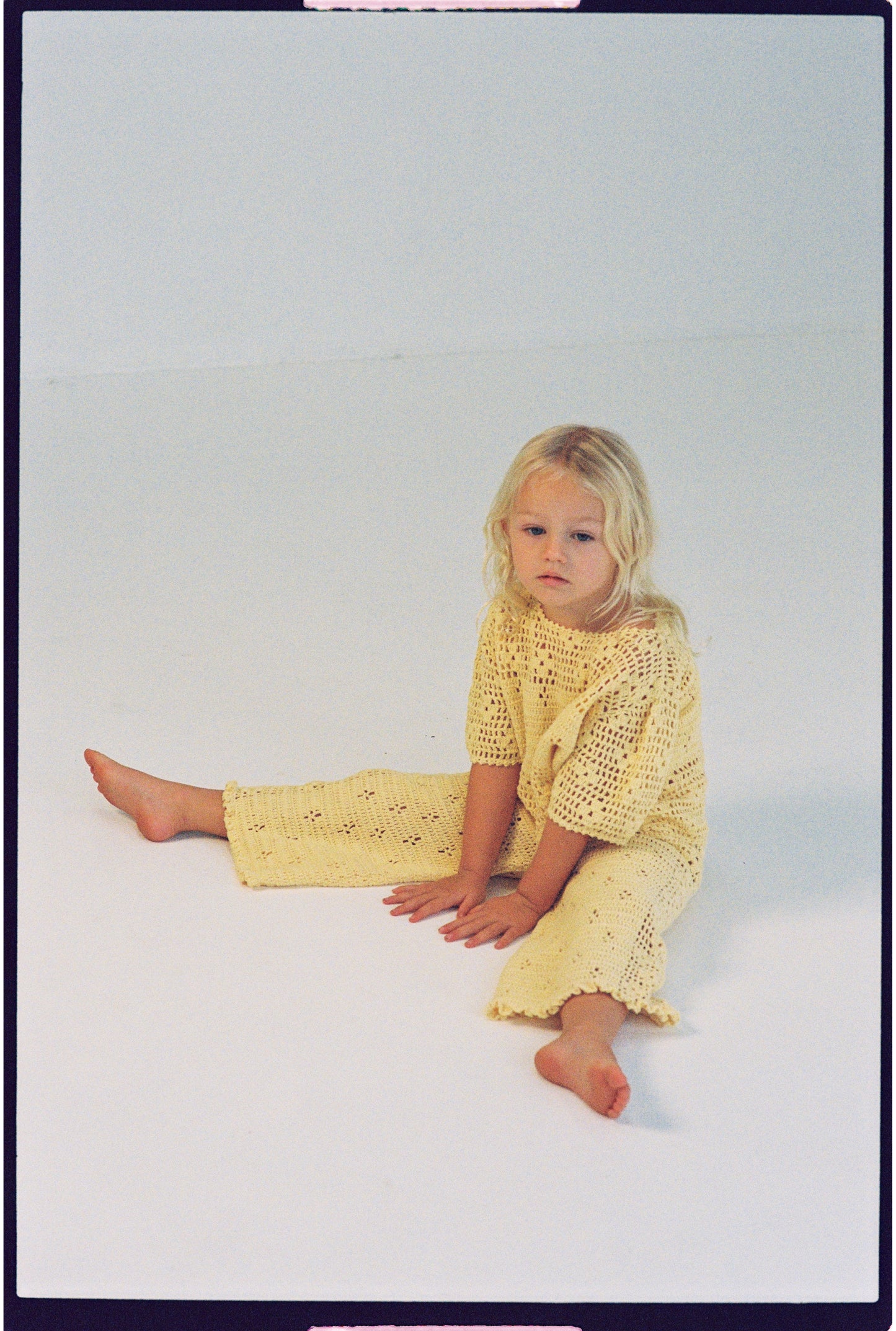Filet Crochet Crop | Butter