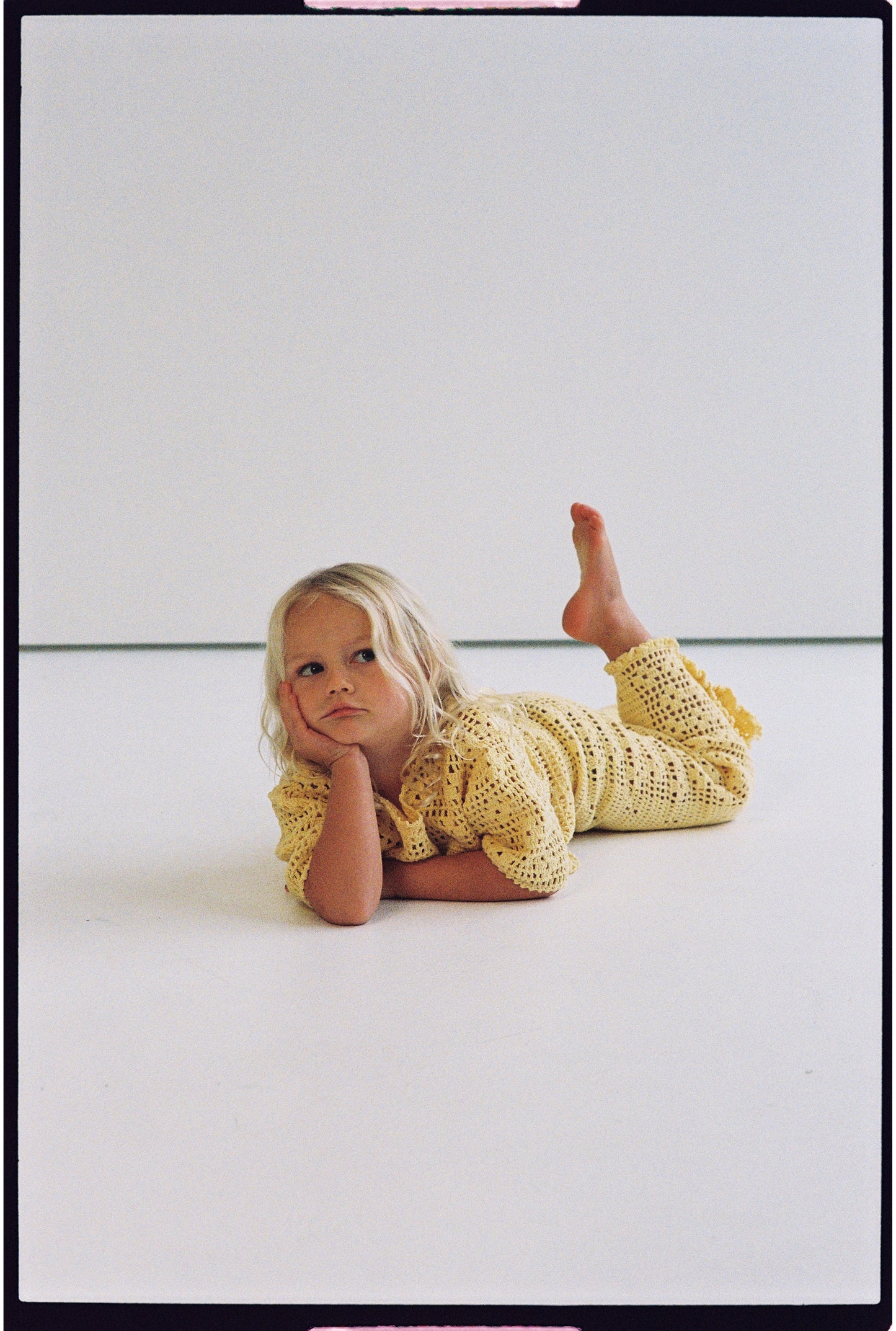 Filet Crochet Crop | Butter