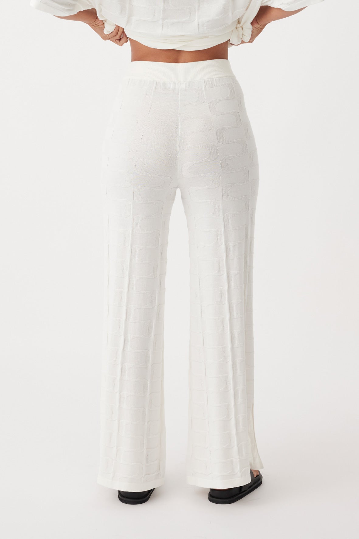 Lara Organic Cotton Pant | Cream