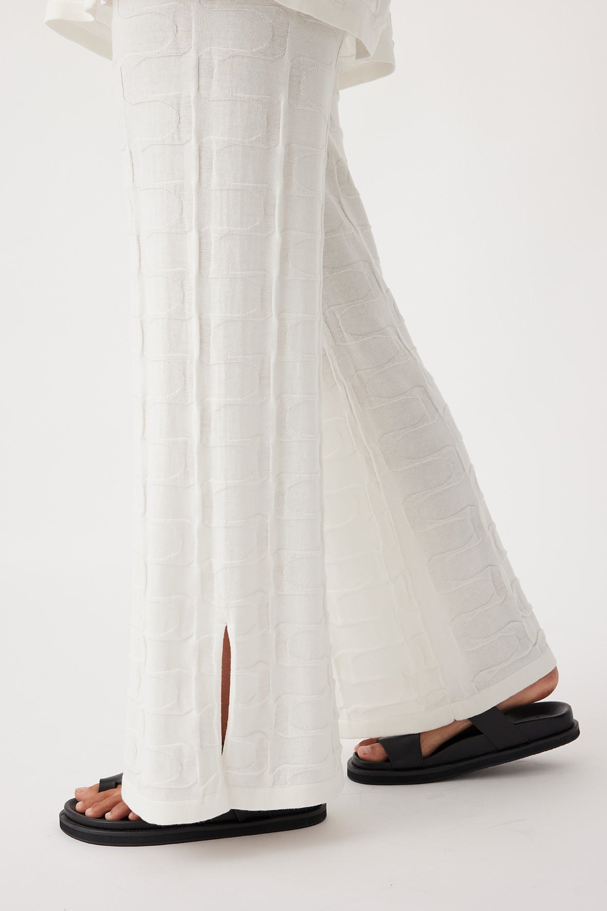 Lara Organic Cotton Pant | Cream