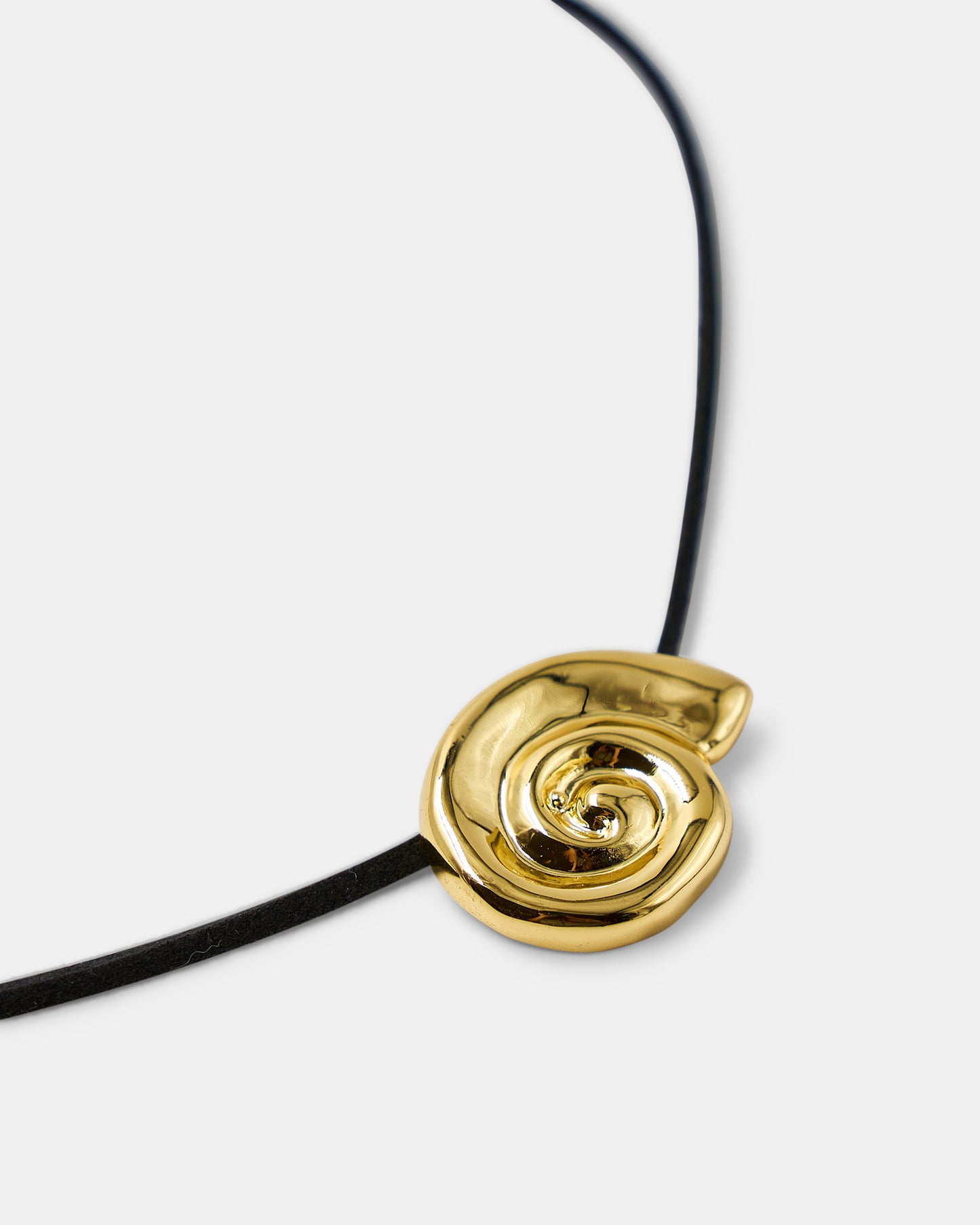 Spiral Pendant Necklace