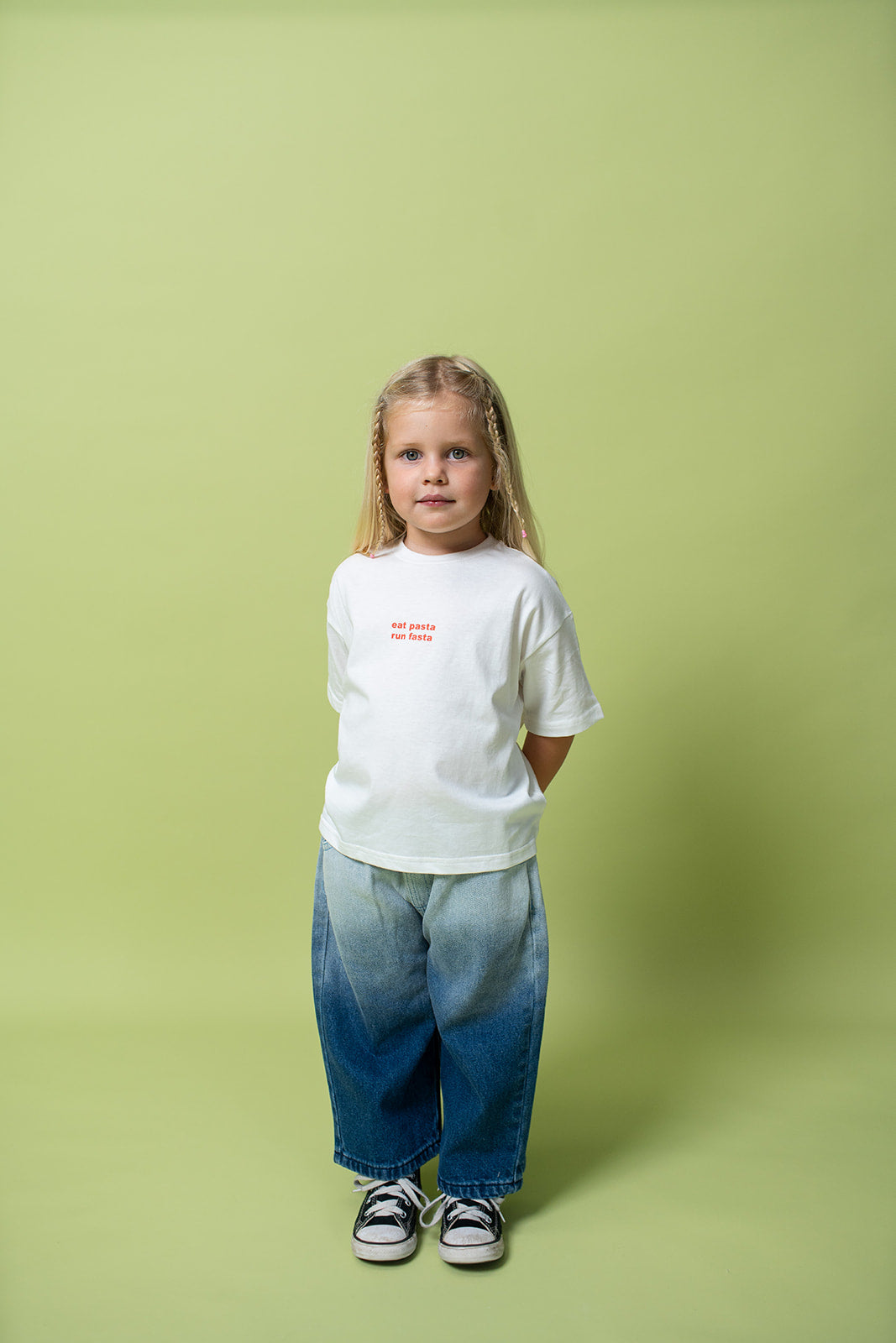 Pasta Tee - White