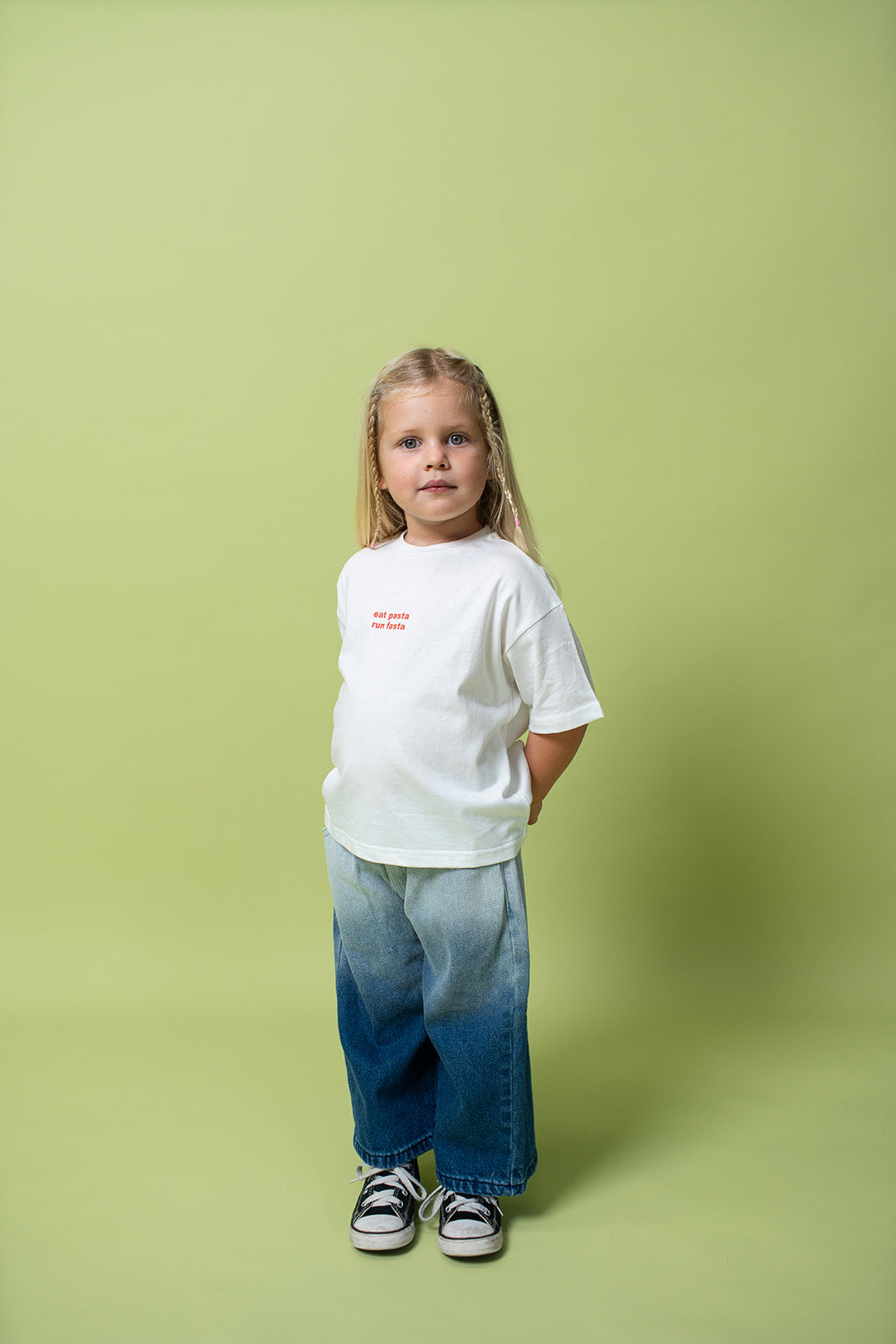 Pasta Tee - White