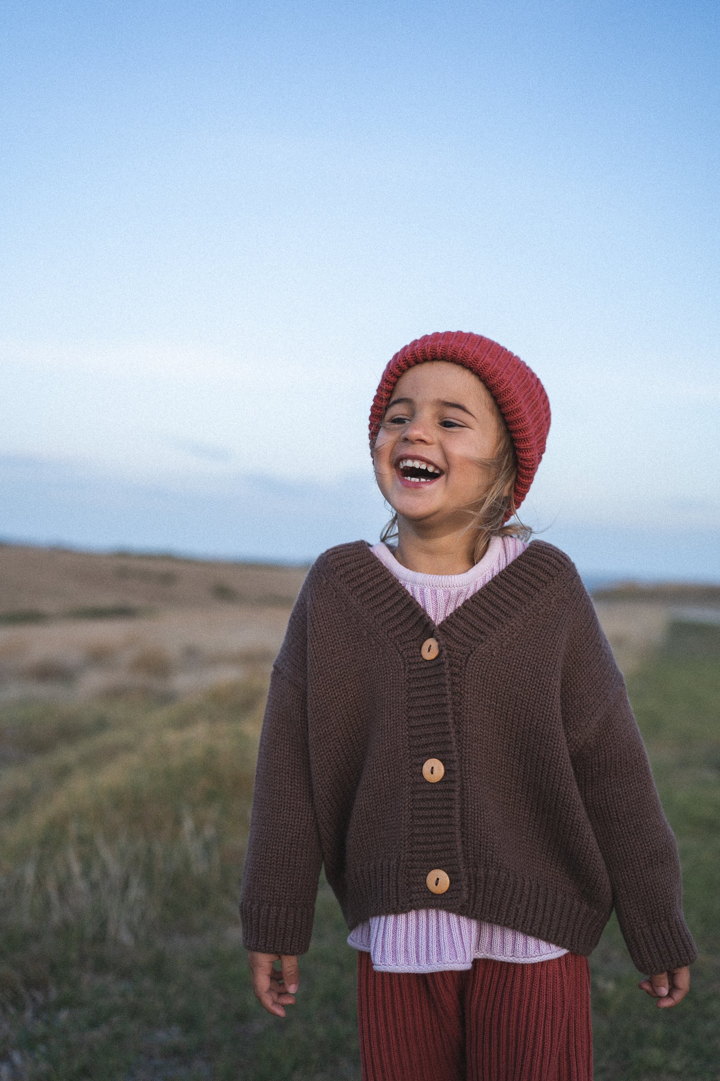 Wool Knit Cardigan | Cocoa