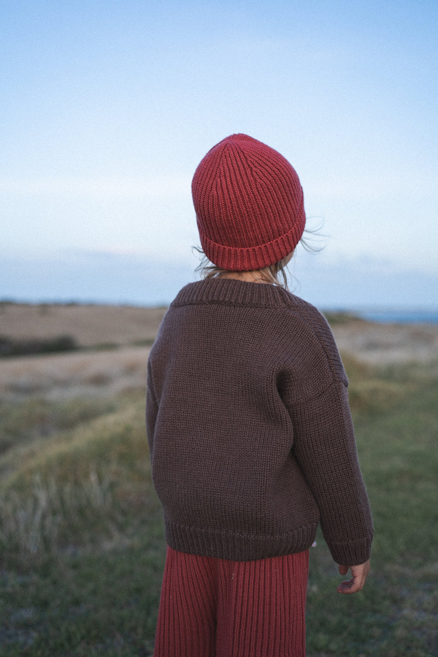 Wool Knit Cardigan | Cocoa