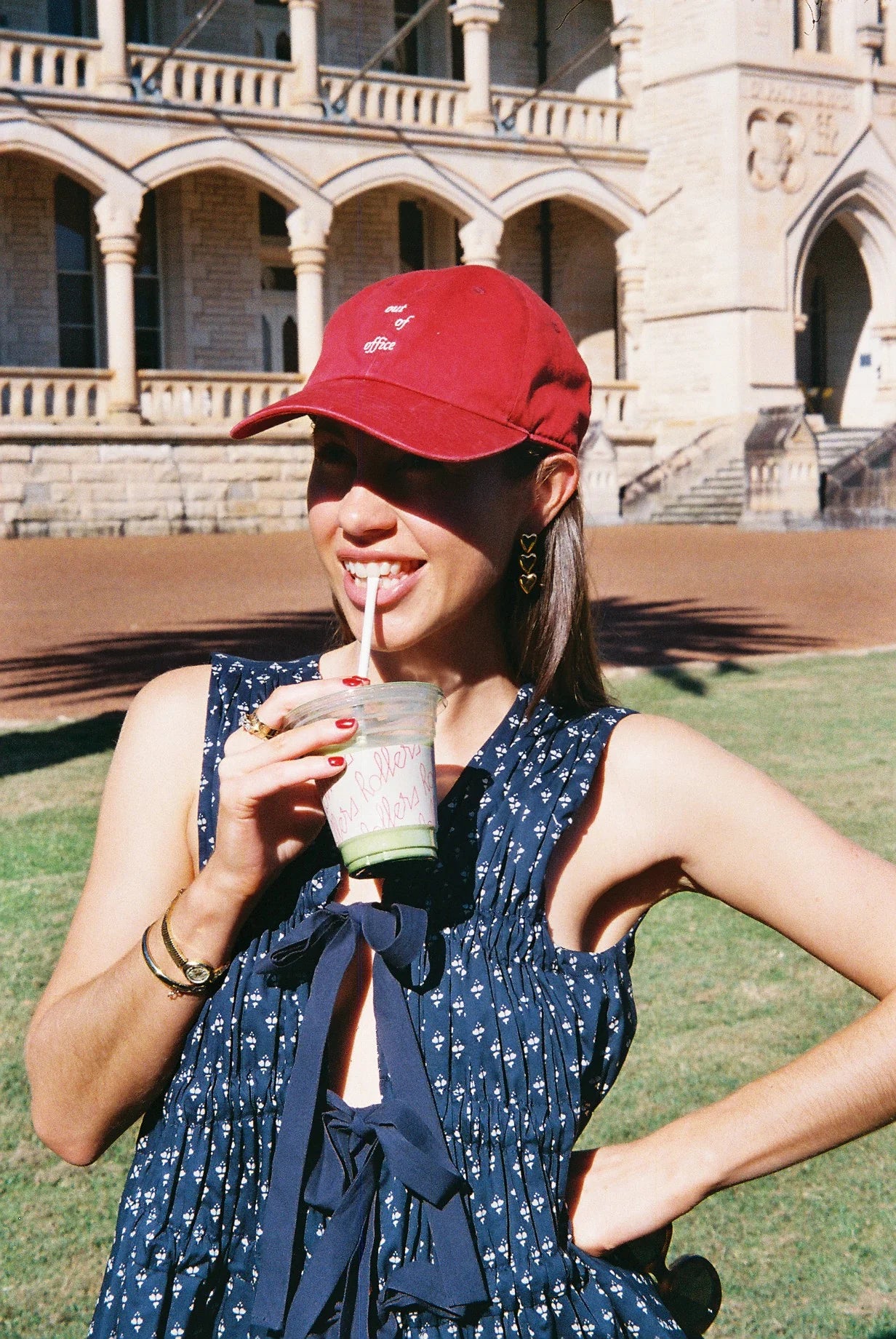 Out of Office Cap | Chilled Red