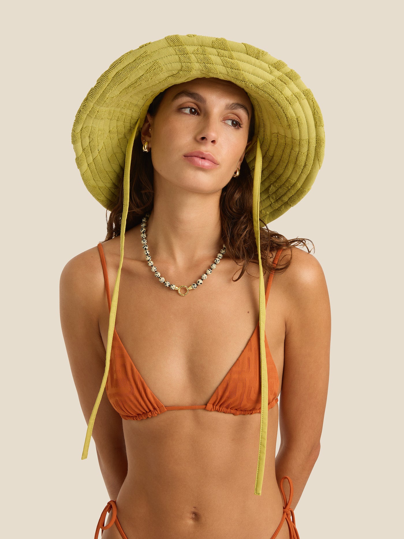 Towelling Sun Hat | Kin Aloe