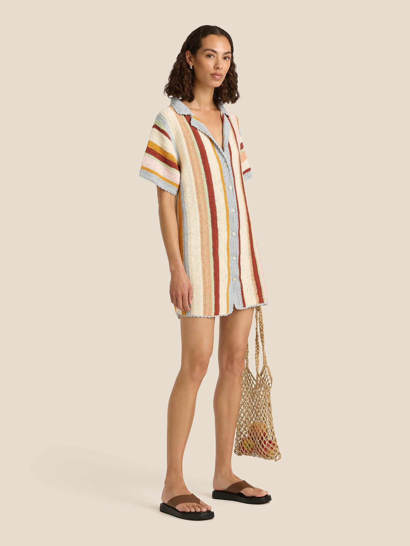 JULES MINI DRESS | IRIS CROCHET
