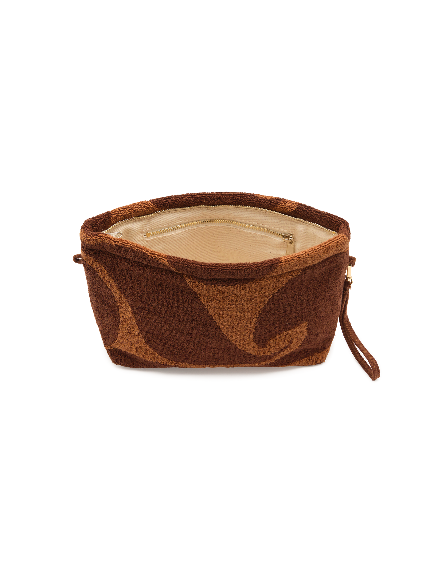 Towelling Pouch | Wave Umber