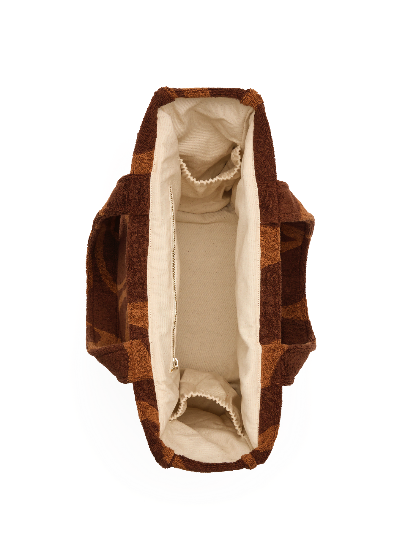 Towelling Beach Bag | Wave Umber