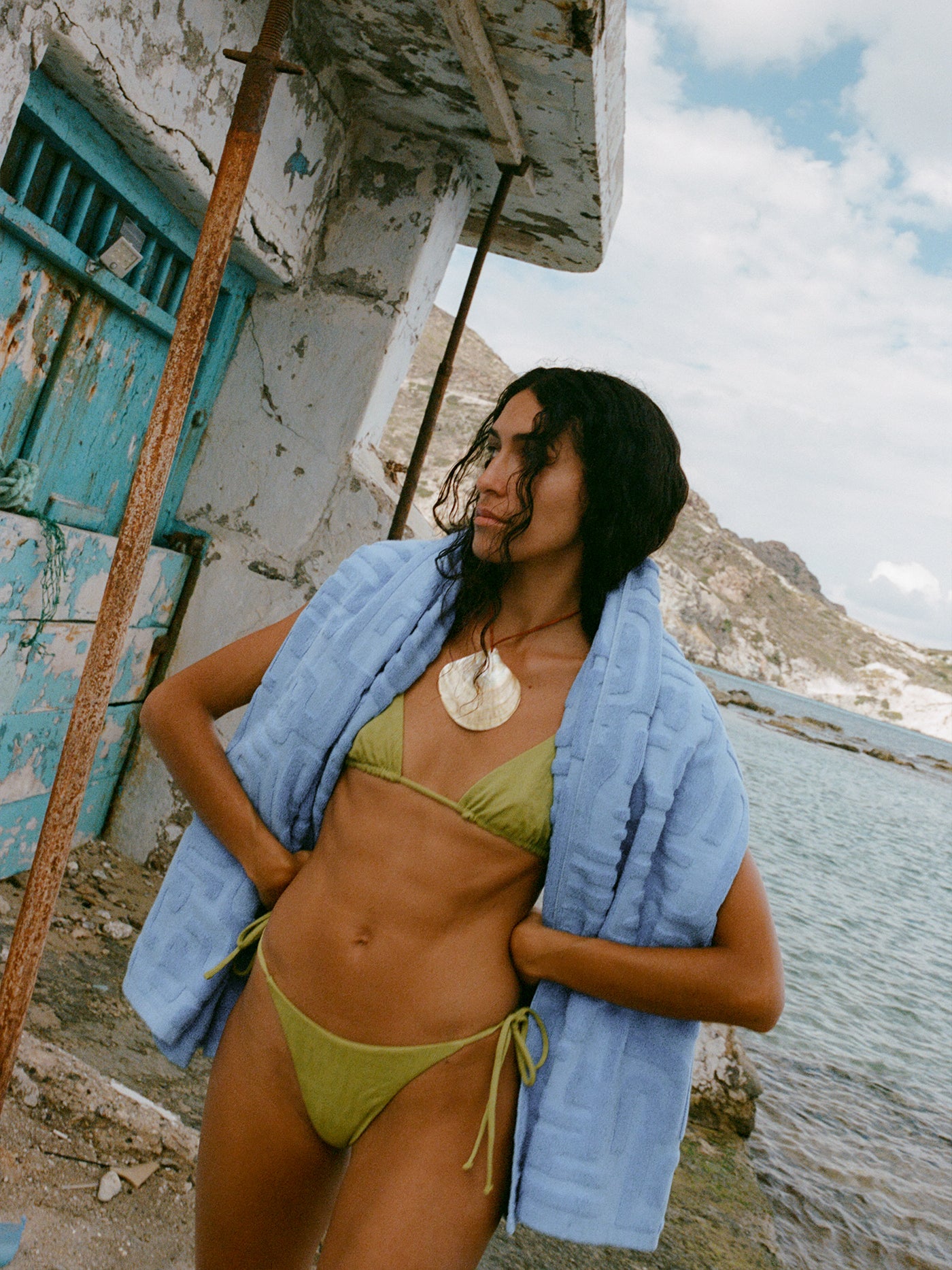 Towel | Kin Cornflower