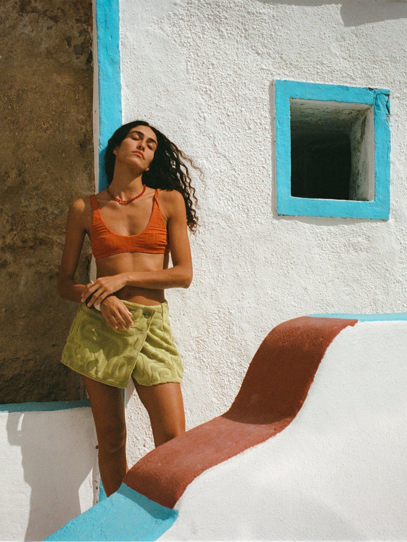 Towelling Wrap Skirt | Kin Aloe