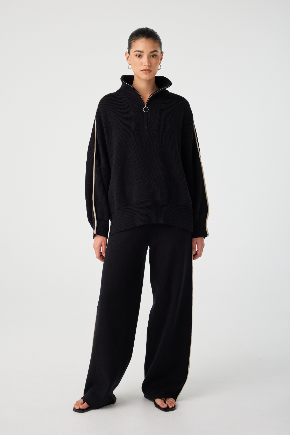 Milan Track Pant | Black