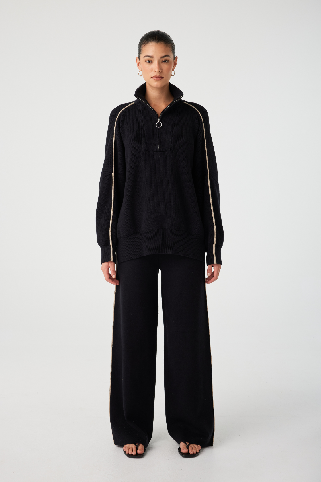 Milan Track Pant | Black