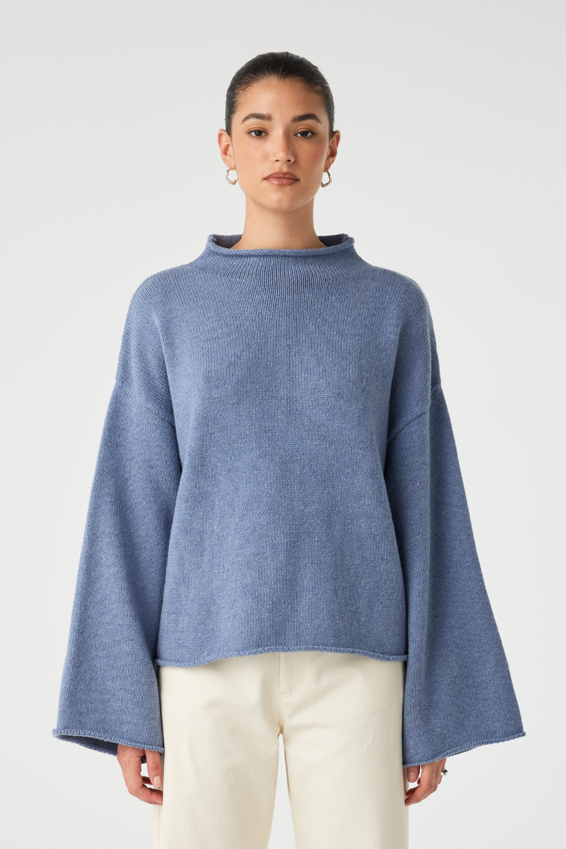 Maeve Sweater | Denim Blue