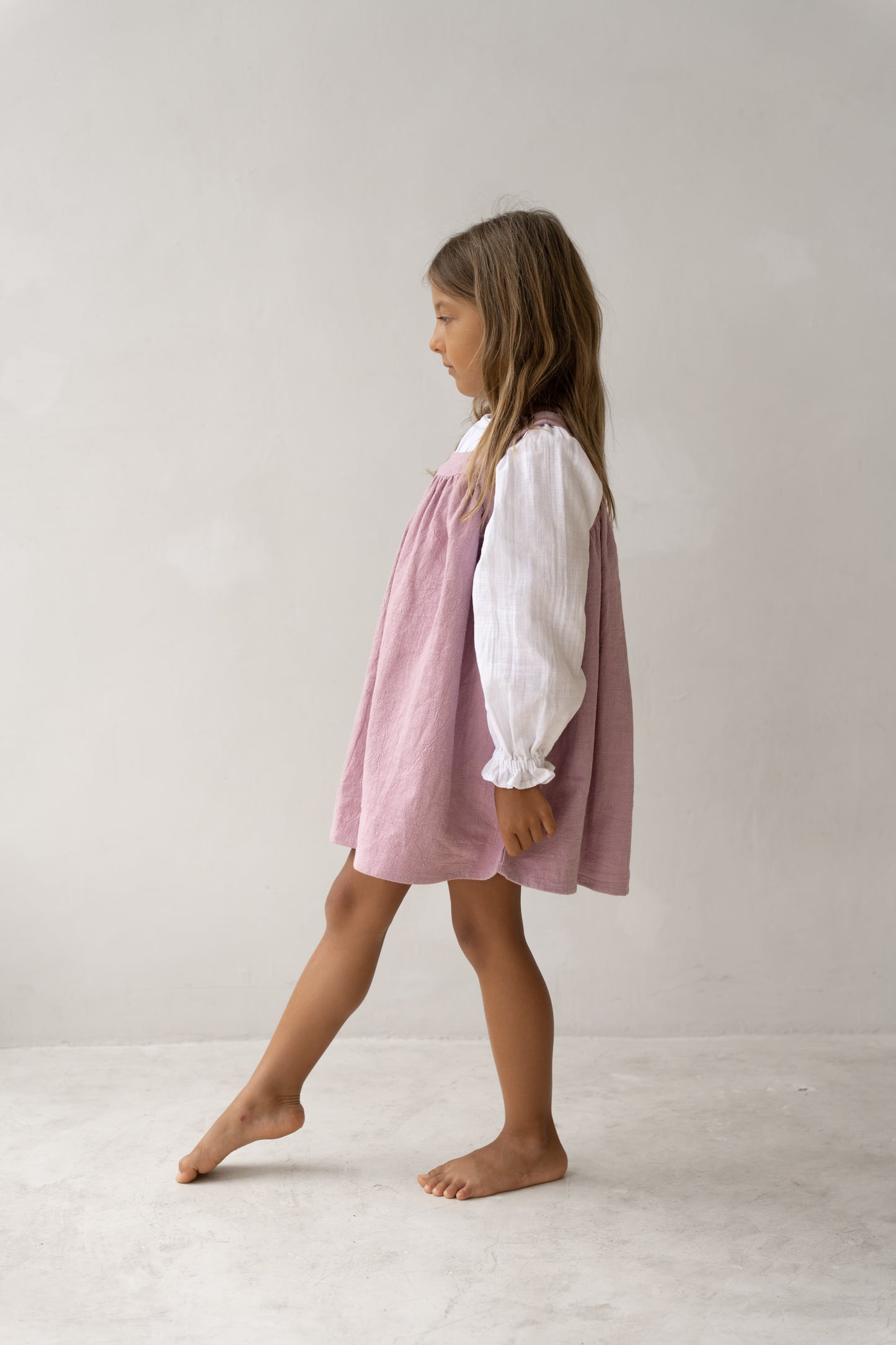 Iluka Pinafore | Mauve