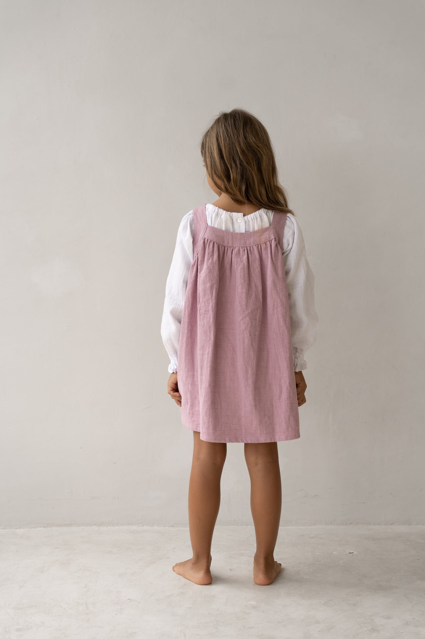 Iluka Pinafore | Mauve