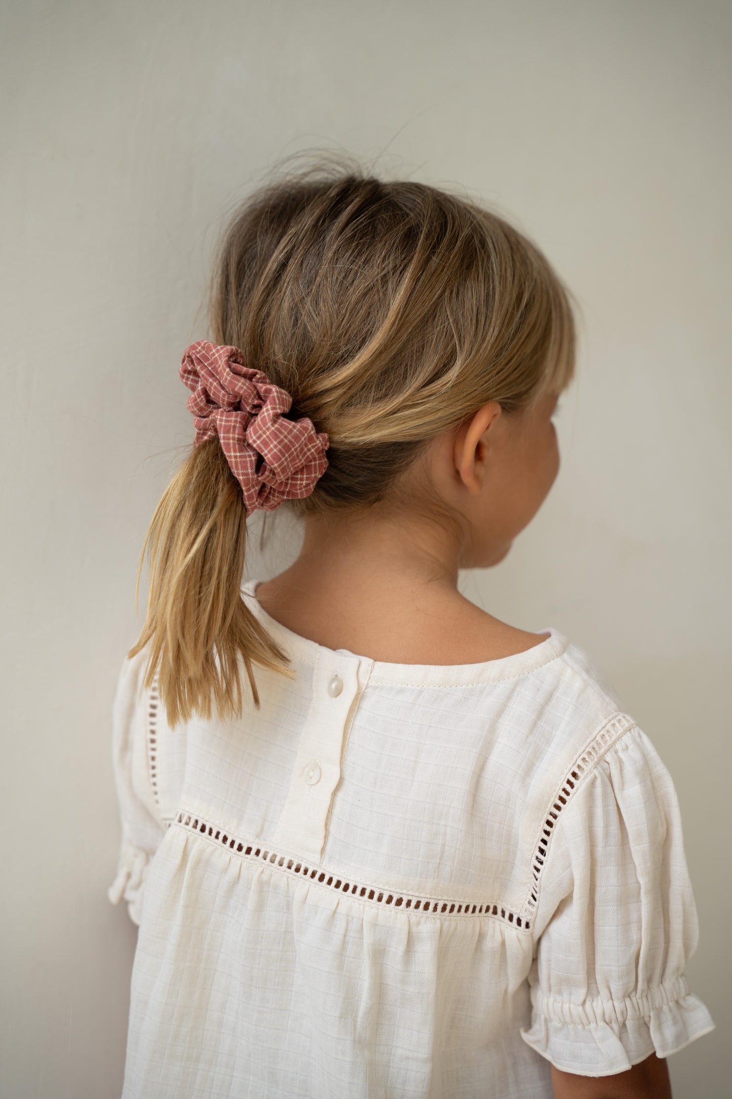 Scrunchie | Red Plaid