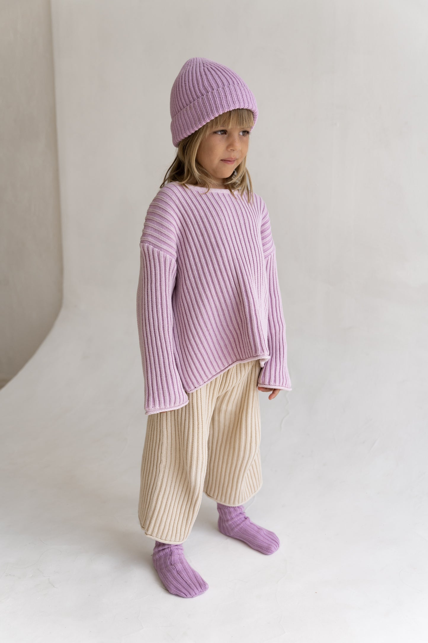 Knit Socks | Mauve