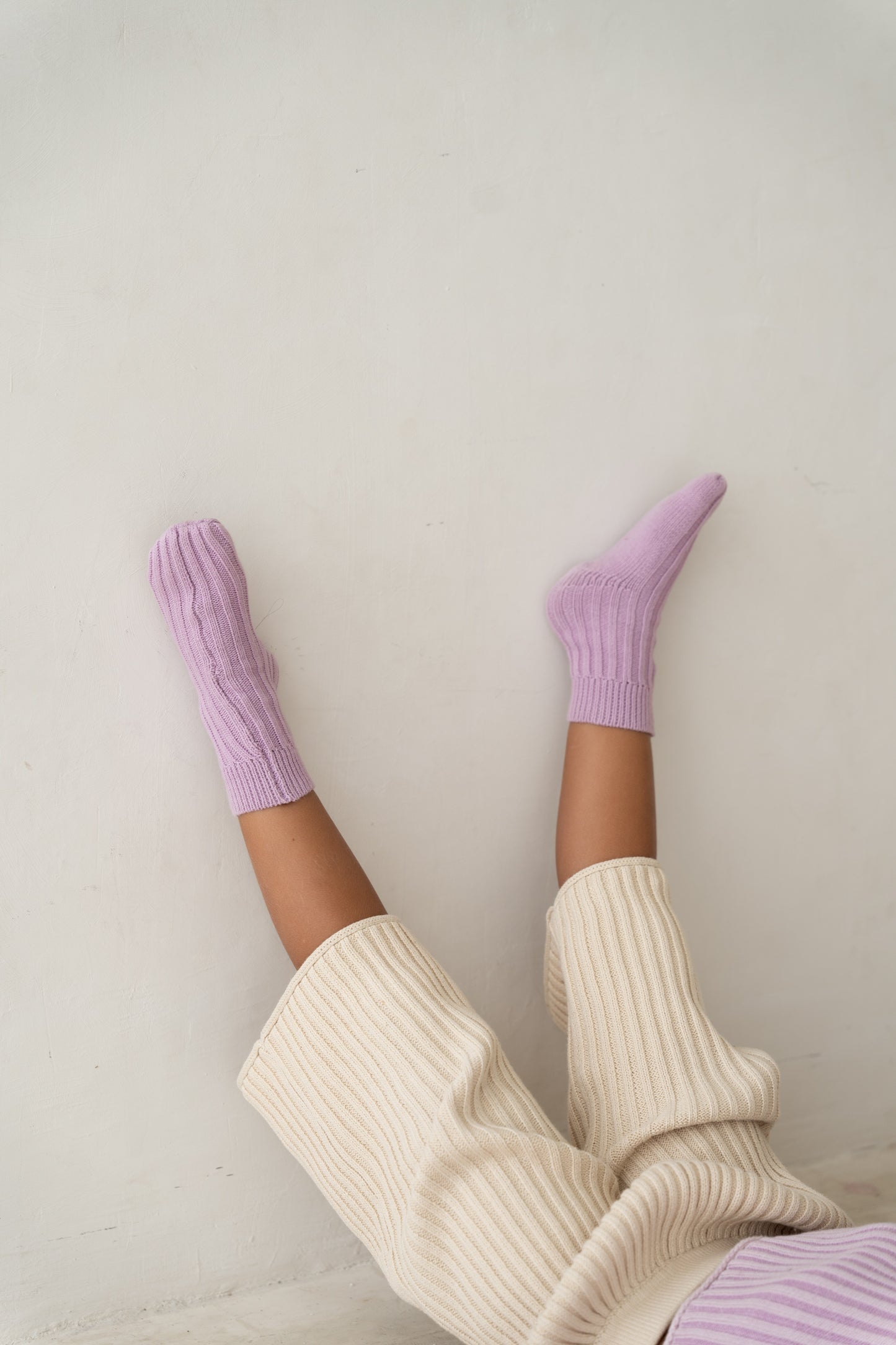 Knit Socks | Mauve