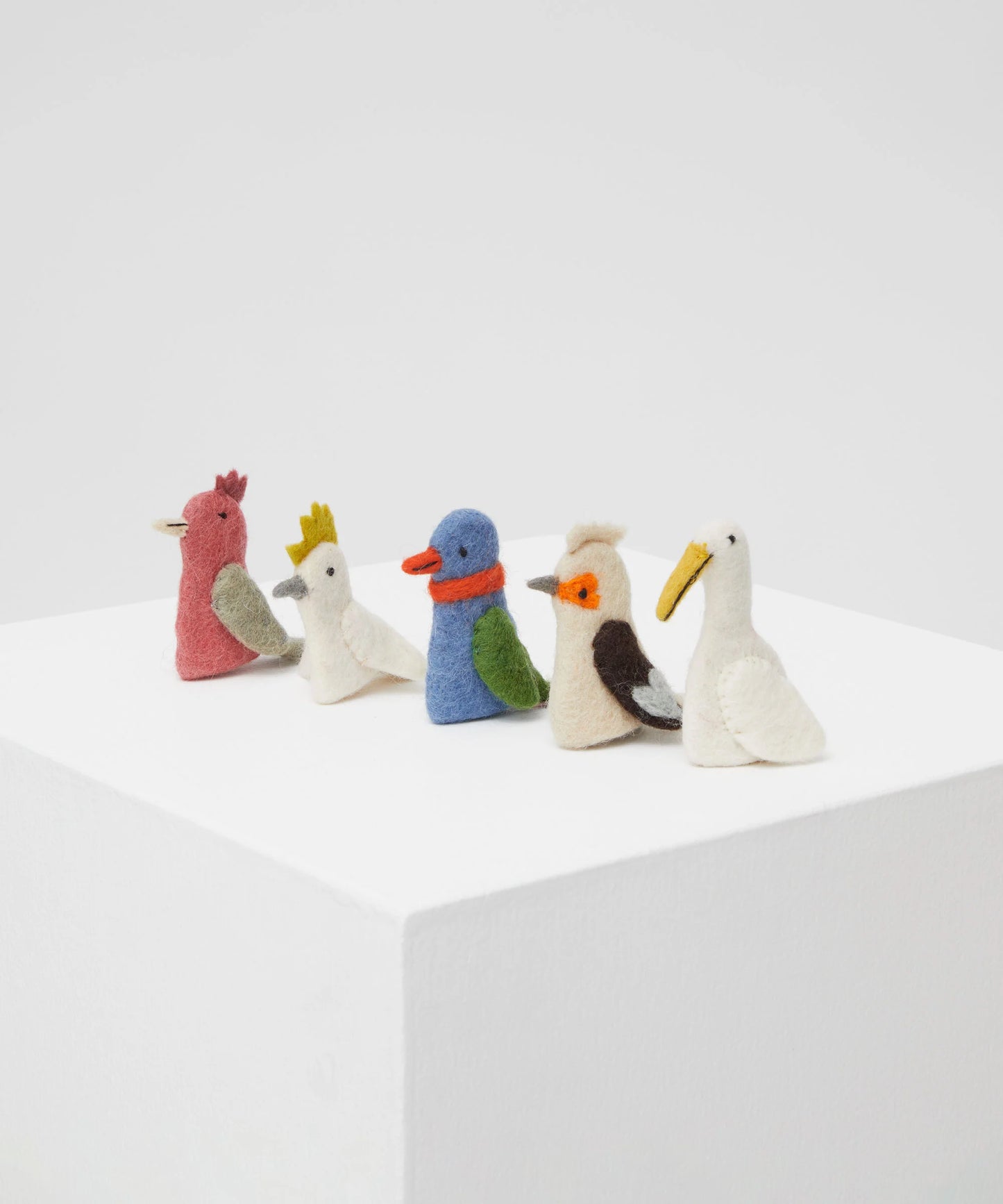 Australian Bird Finger Puppets