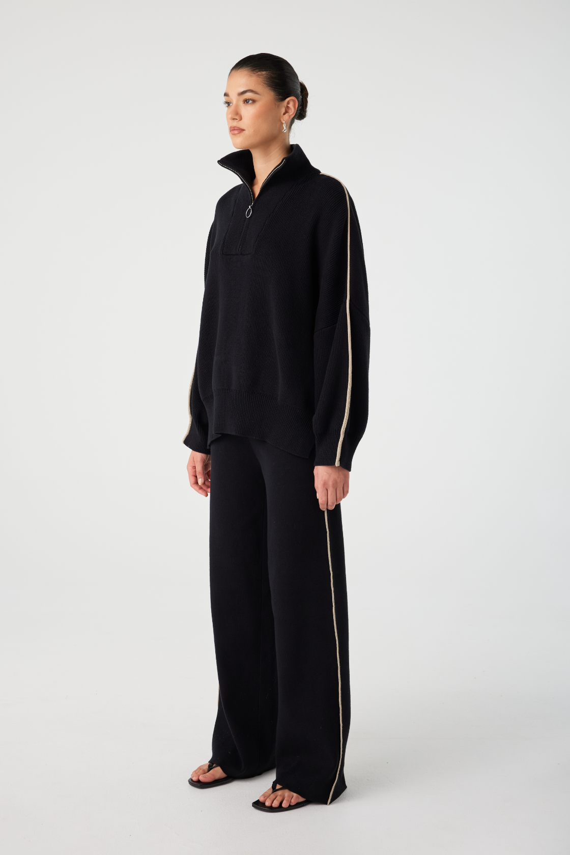 Milan Track Pant | Black