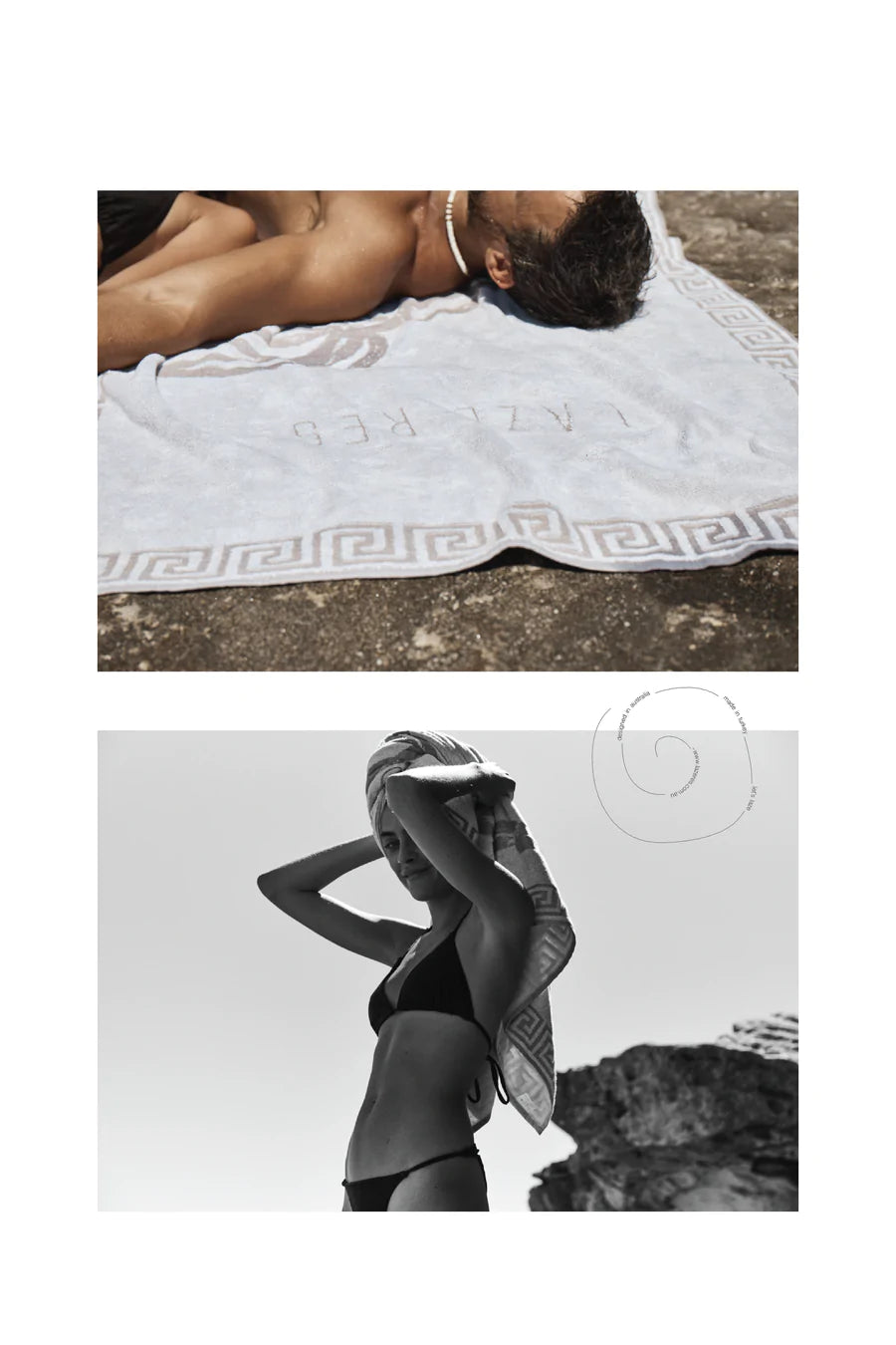 No.3 Laze Bay Towel