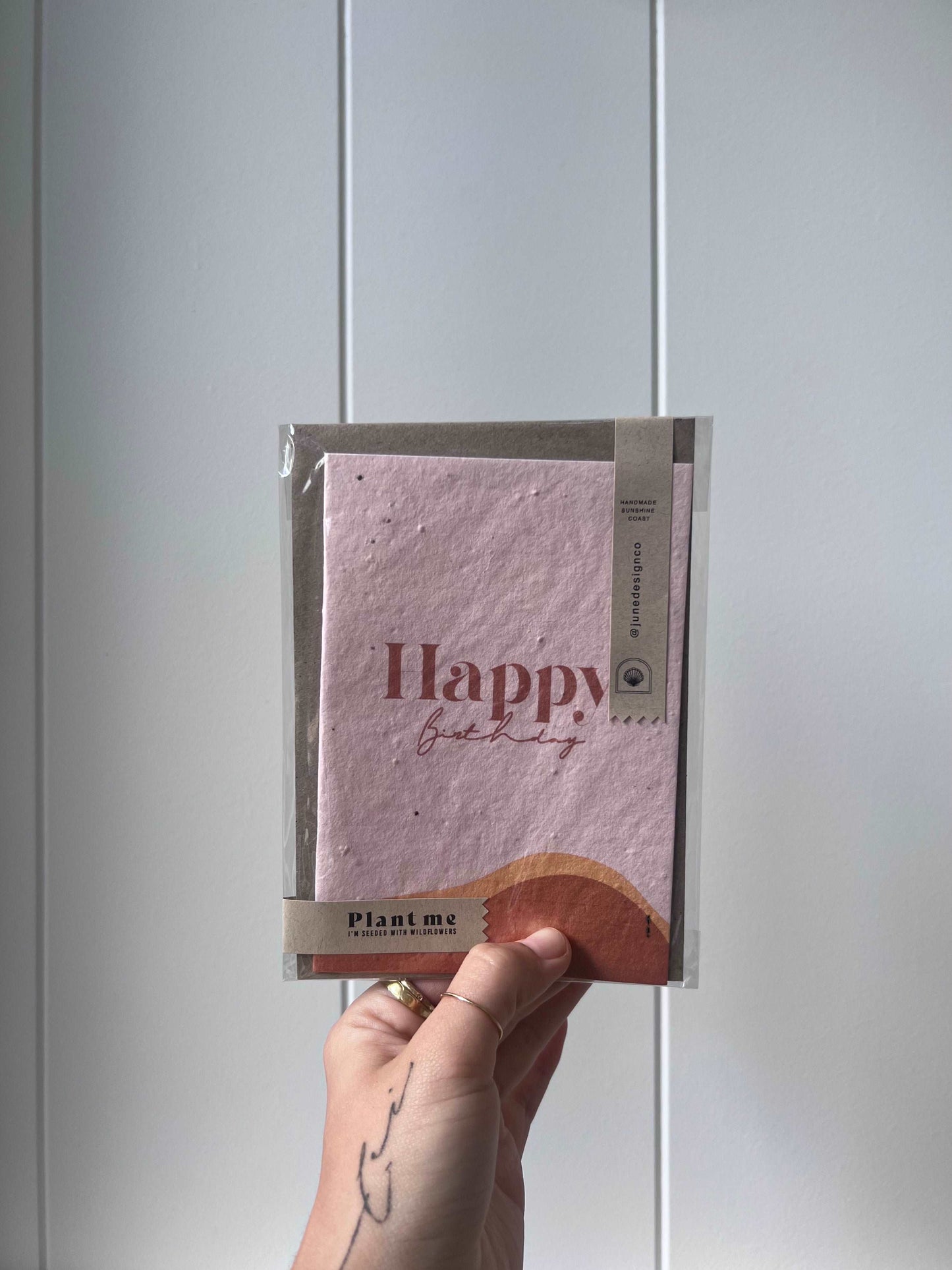 Happy Birthday - Plantable Card