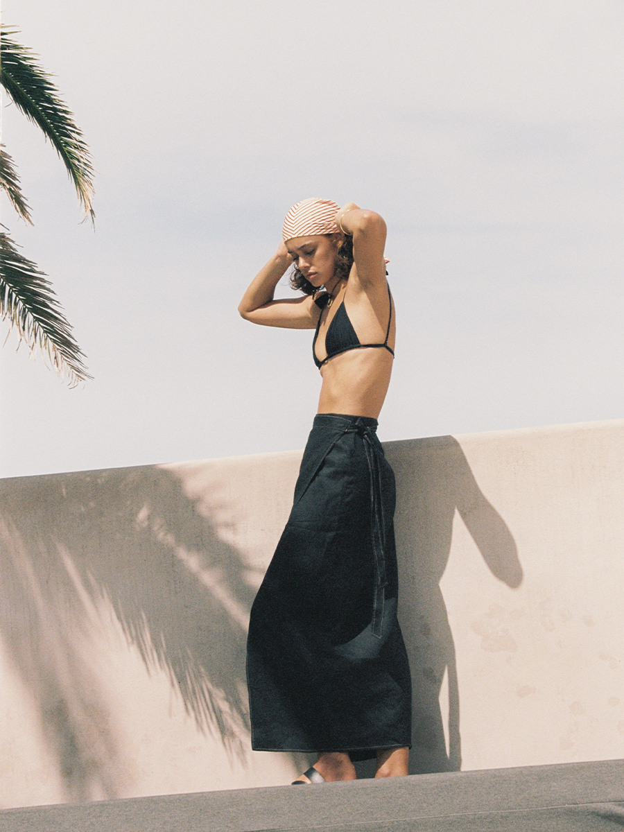 Alma Skirt | Onyx