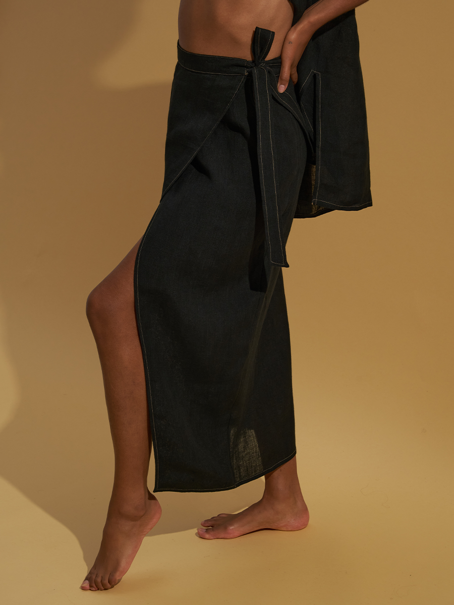 Alma Skirt | Onyx