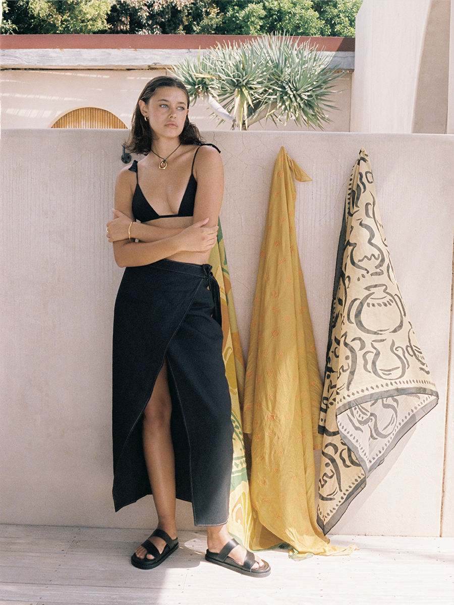 Alma Skirt | Onyx