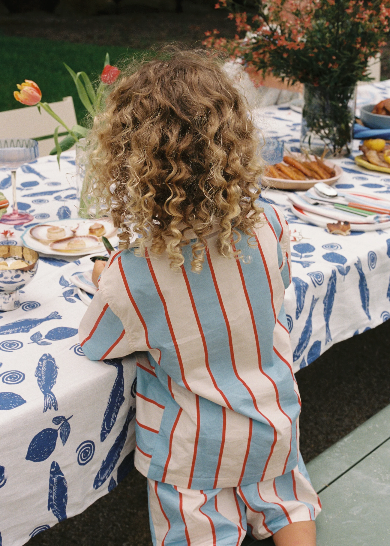 Tommy Shirt - Holiday Stripe