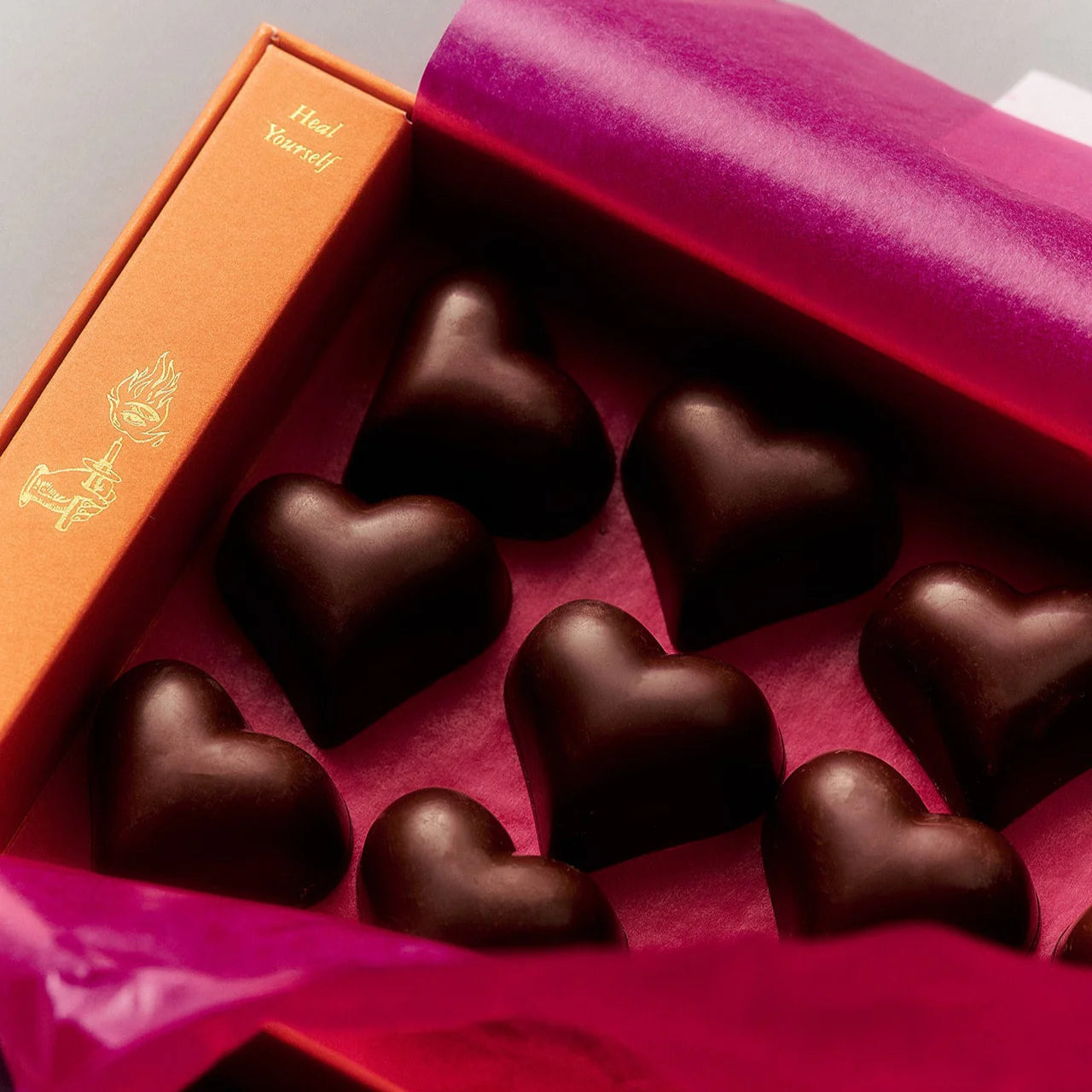 Loco Love | Chilli Chocolate Hearts Box