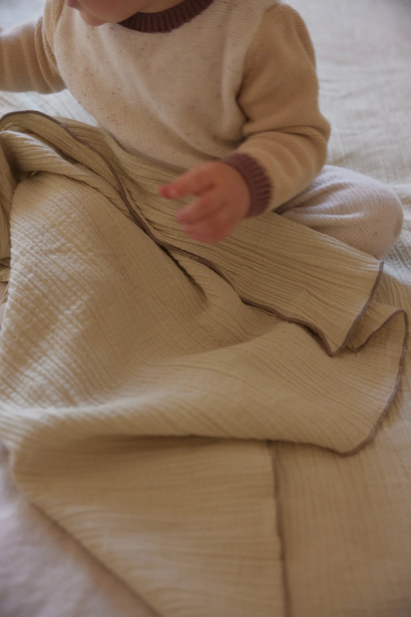 Organic Cotton Baby Blanket | Pistachio