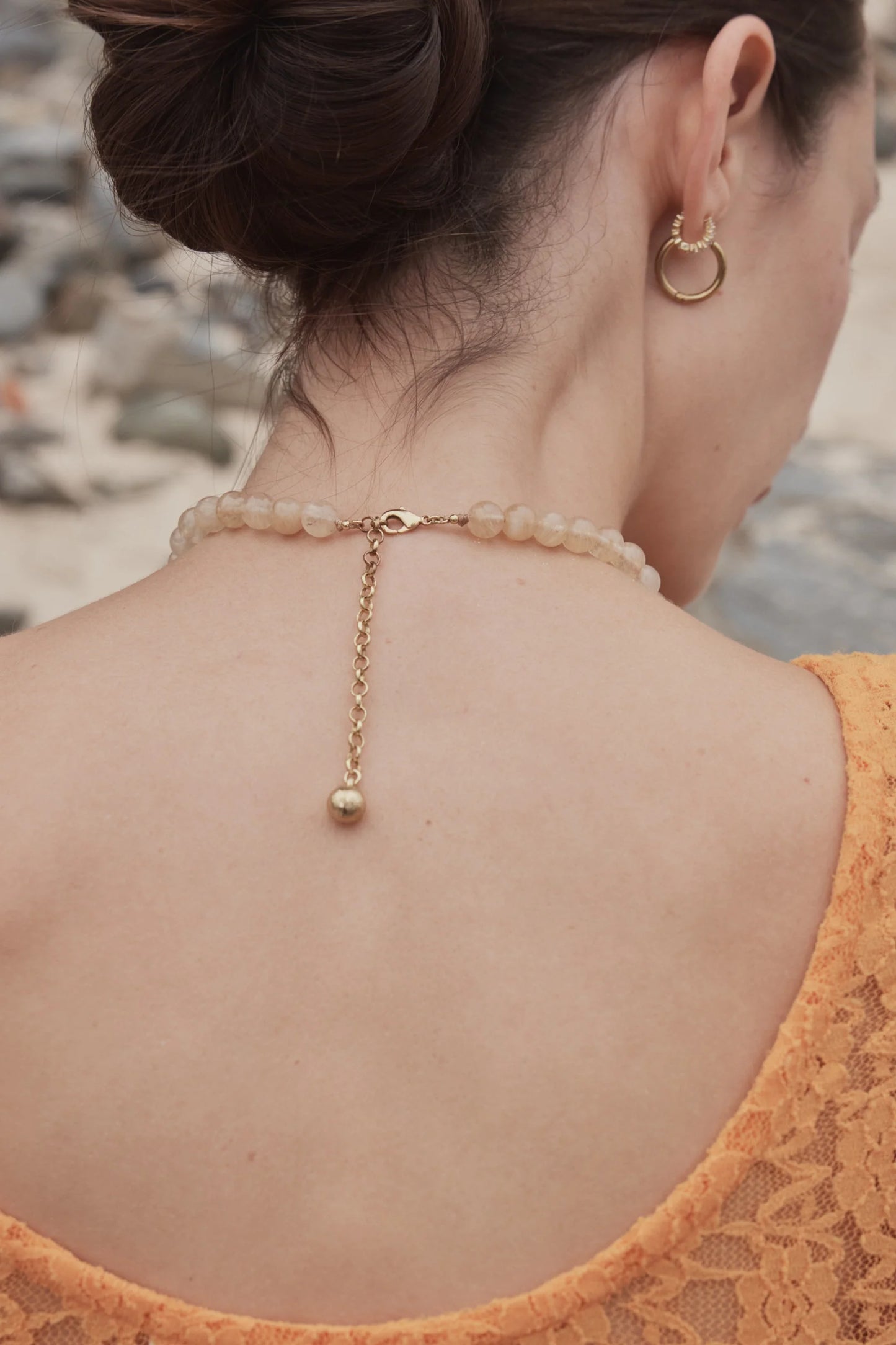 Ibu Pendant Necklace | Citrine