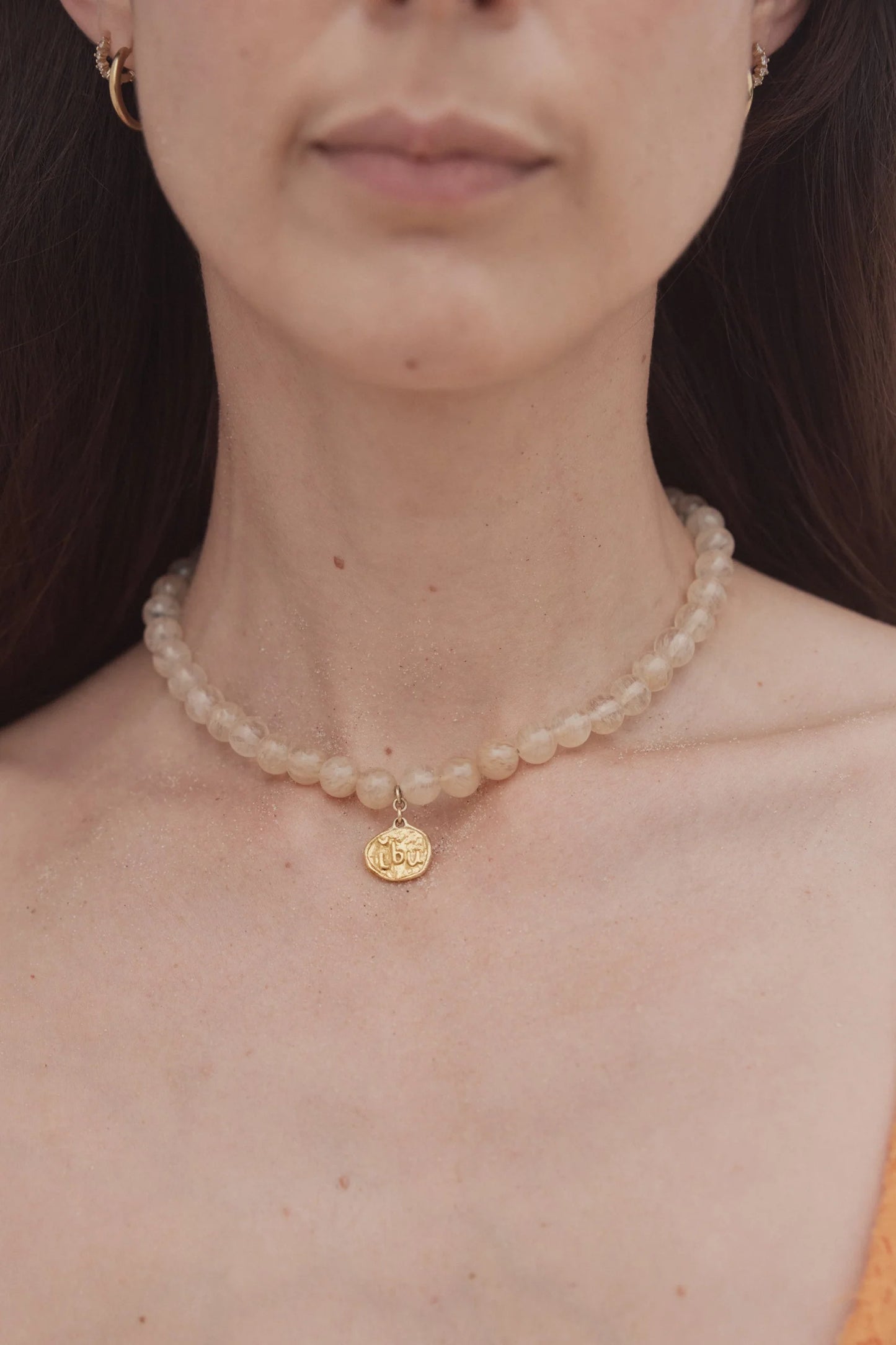 Ibu Pendant Necklace | Citrine