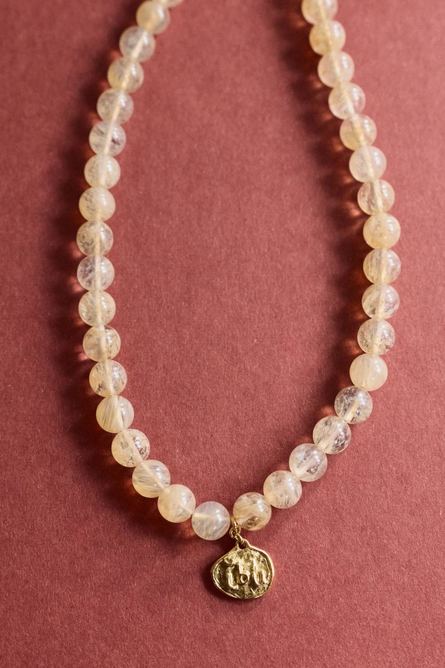 Ibu Pendant Necklace | Citrine