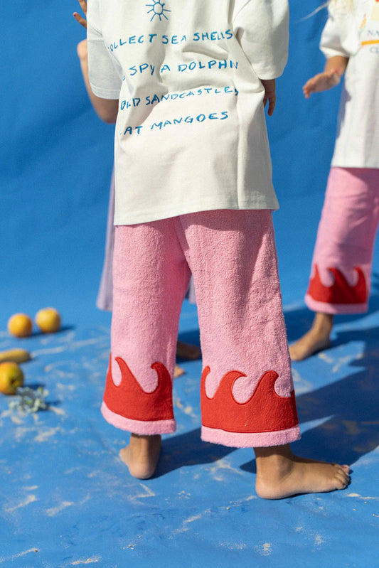 Spicy Dugong Wave Pants | Pink
