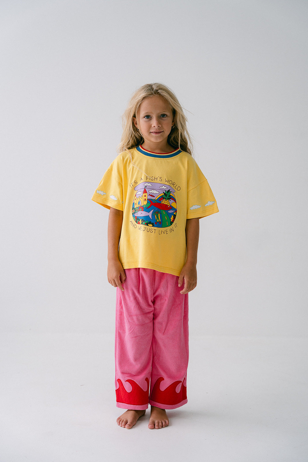 Spicy Dugong Wave Pants | Pink