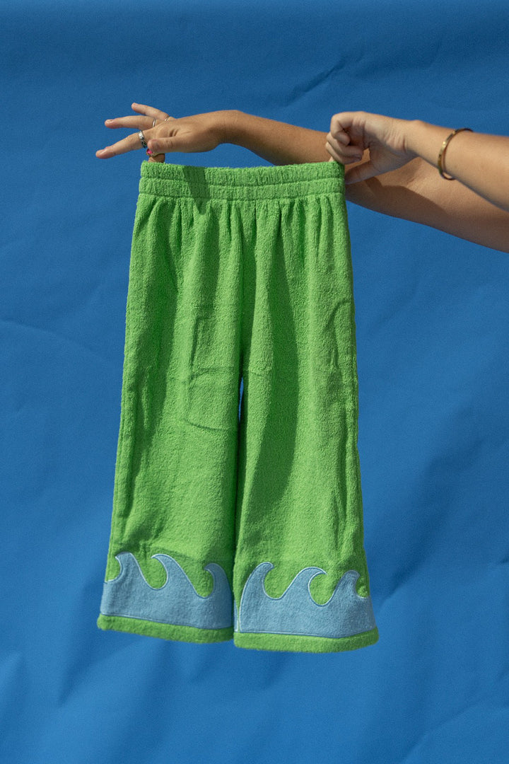 Spicy Dugong Wave Pants | Green
