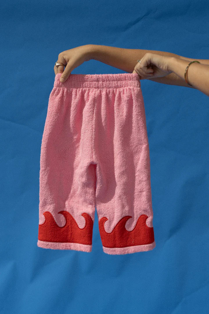 Spicy Dugong Wave Pants | Pink