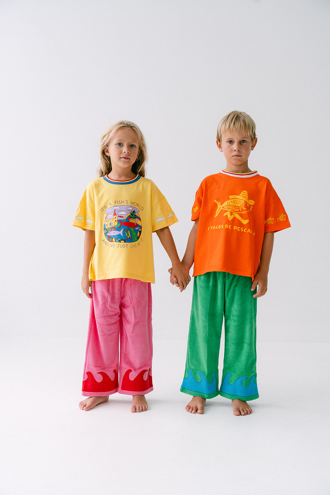 Spicy Dugong Wave Pants | Pink