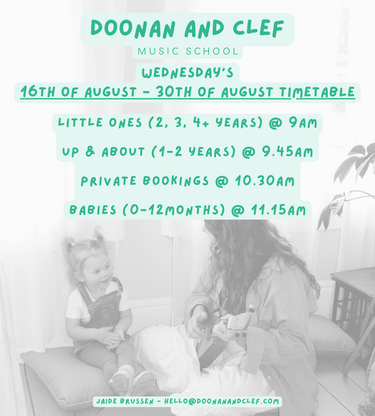 Doonan & Clef Music - Little Ones Session