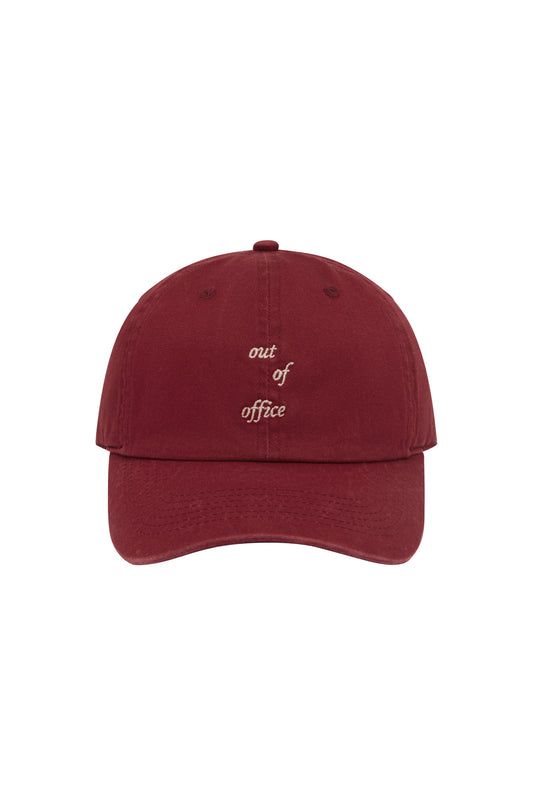 Out of Office Cap | Chilled Red