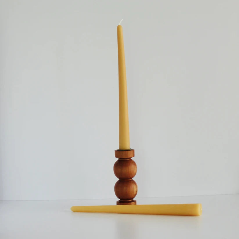 Beeswax Candle Set |  Dinner - Natural