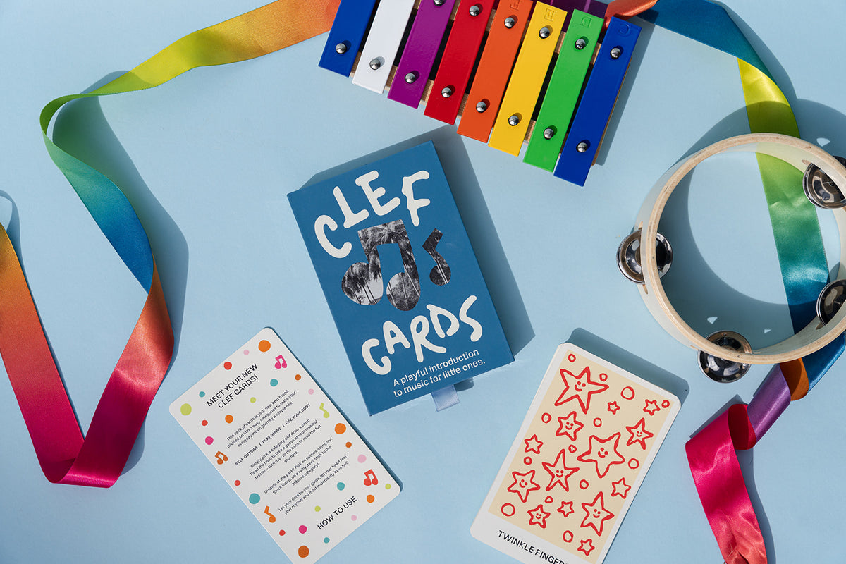 Clef Cards | Music + Movement Cards
