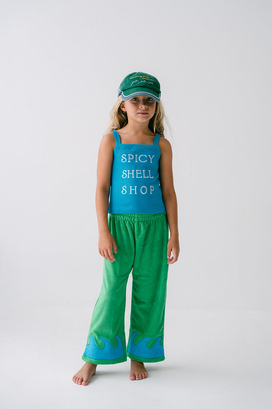 Spicy Dugong Wave Pants | Green
