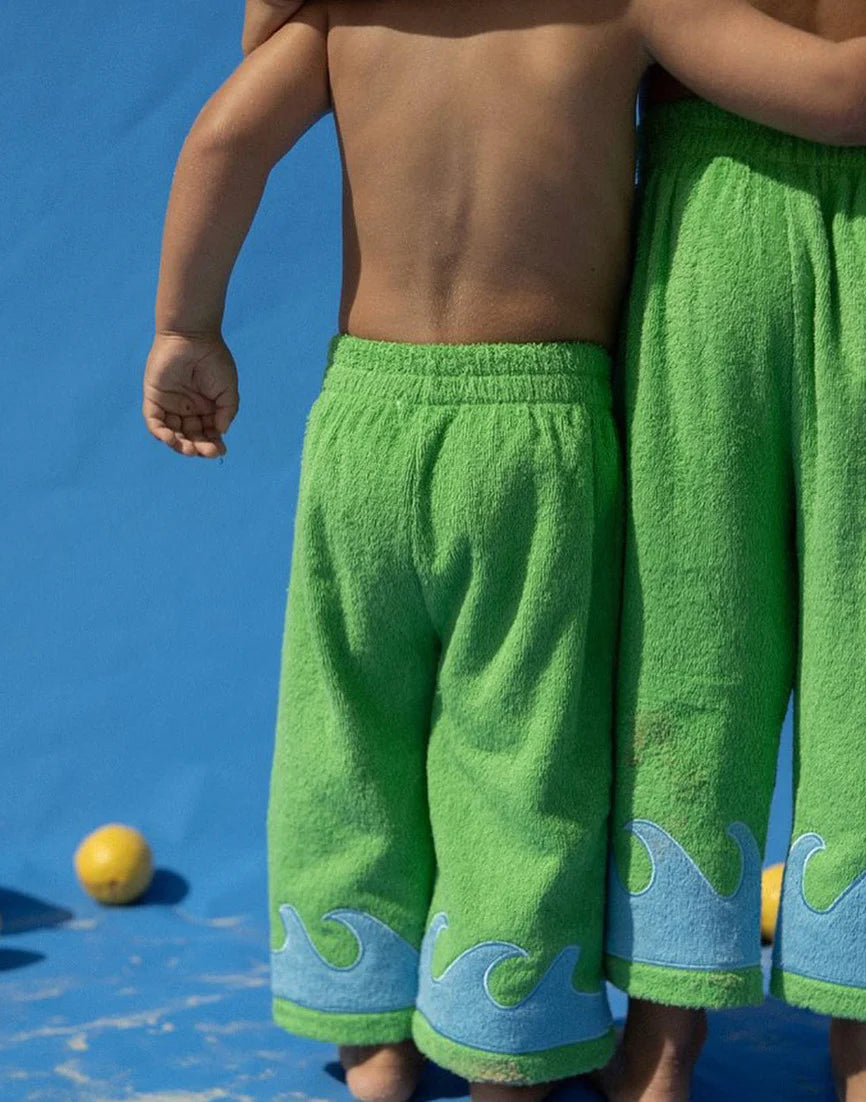 Spicy Dugong Wave Pants | Green