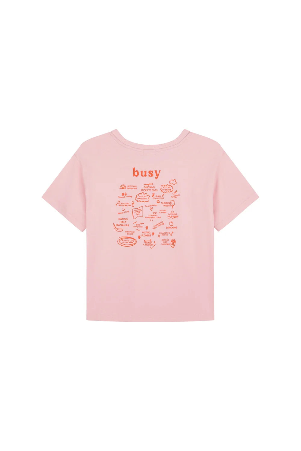 Busy Tee - Sunset Pink