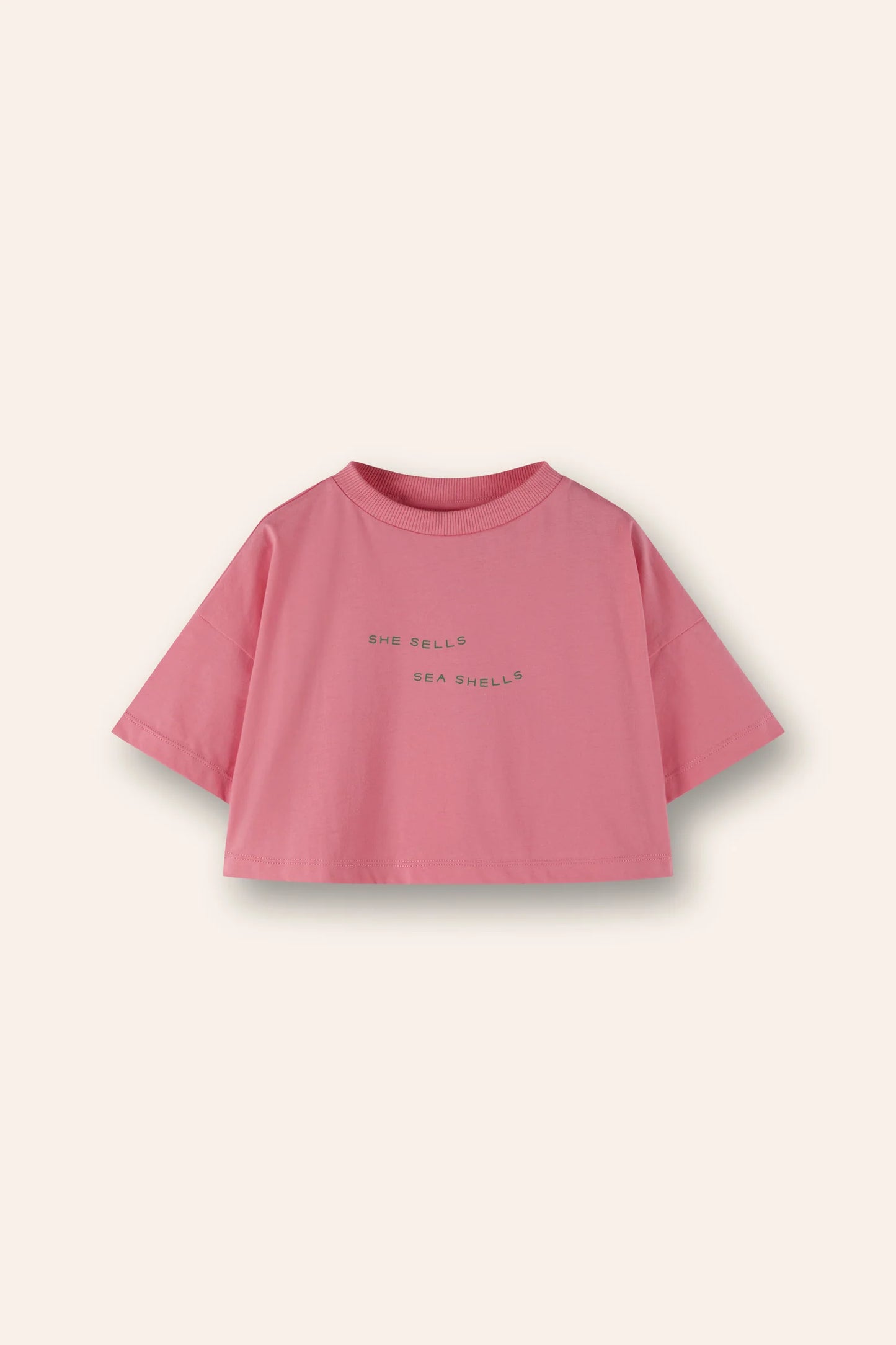 Crop Tee | She Sells Sea Shells
